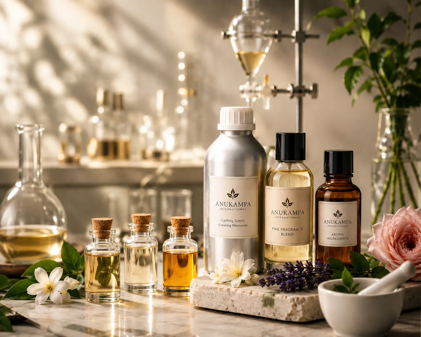 A Trusted Global Fragrance & Aroma Ingredients Partner — Anukampa International